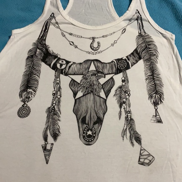 Lauren Moshi tank with pocket - Picture 2 of 3